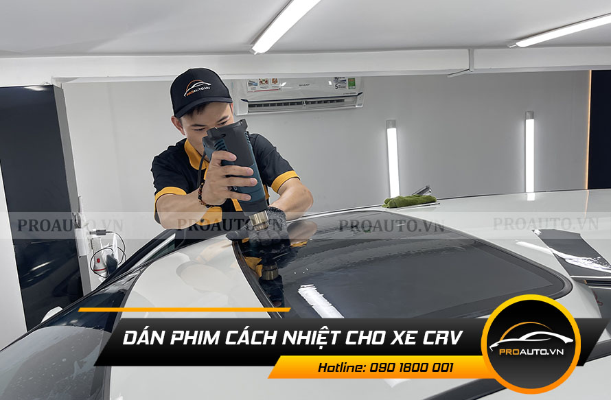 Dán phim cách nhiệt ô tô 