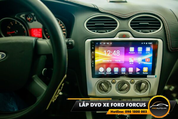 Lắp DVD Android xe Ford focus