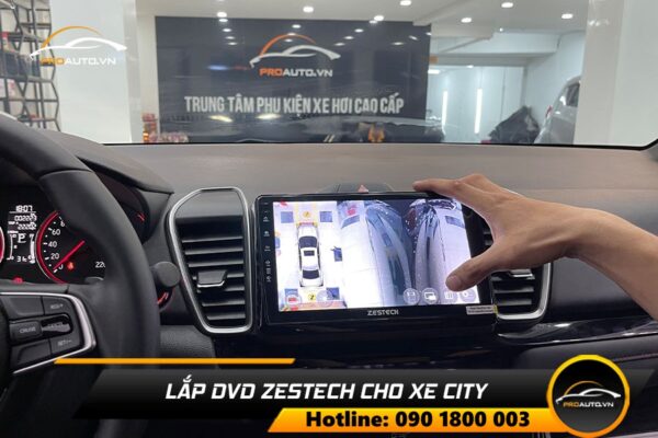 Màn hình dvd android xe honda city