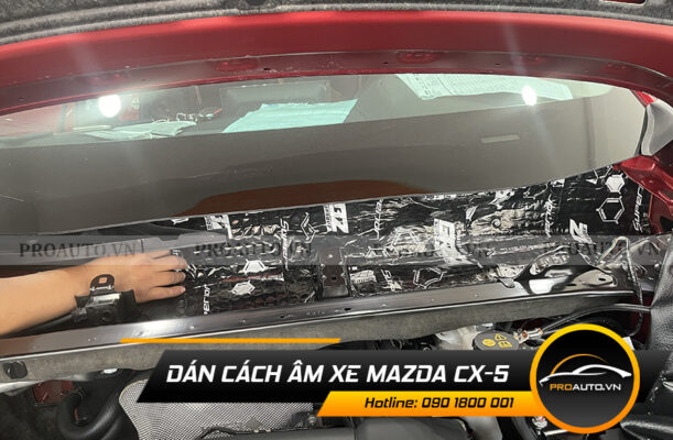 Cách âm chống ồn xe mazda cx5